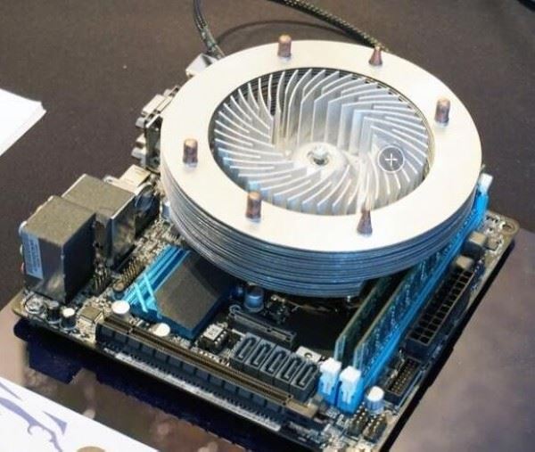 70W skylake air bearing heatsink