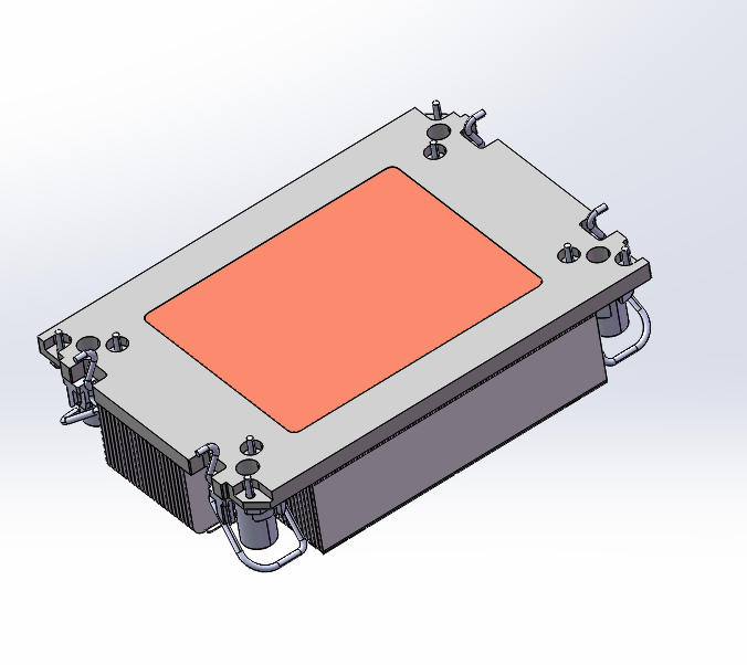 Intel 1U 4189 cpu heatsink