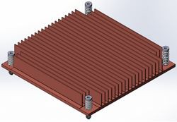skived heat sink 
