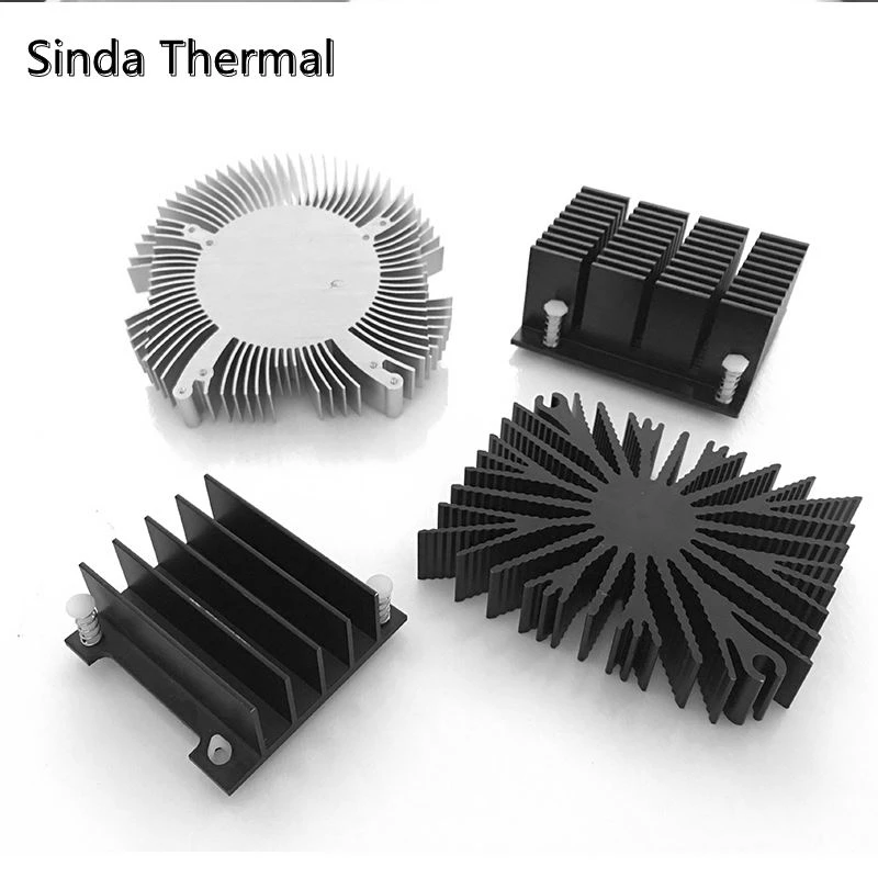 custom aluminum extruded heat sink