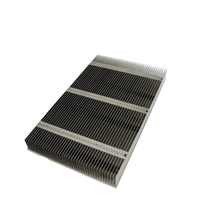 custom aluminum finned heat sink