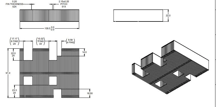 gpu heat sink fins gpu heat sink fins