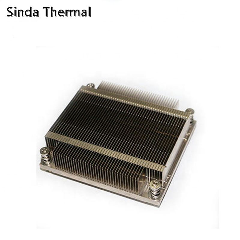 aluminum zipper fins heat sink