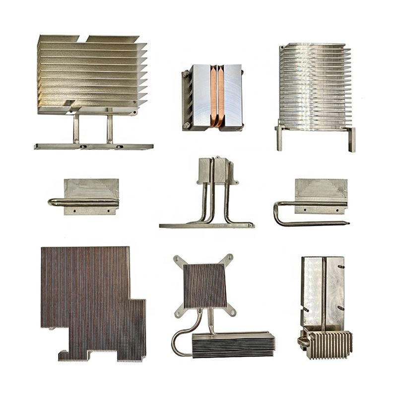 folded fin heat sink folded fin heat sink