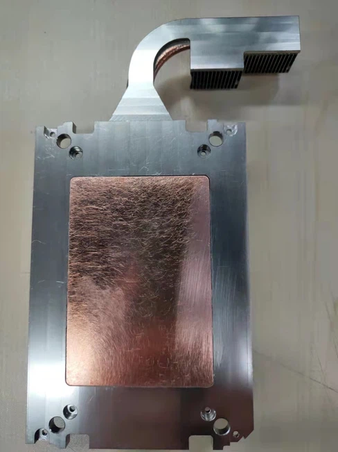 Aluminum and Copper Fin CPU heatsink-1 Aluminum and Copper Fin CPU heatsink-1