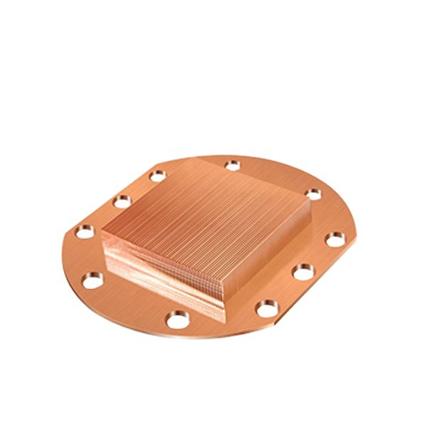 skived fin copper heat sink-5