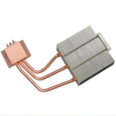 aluminum zipper fin heat pipe LED heat sink aluminum zipper fin heat pipe LED heat sink