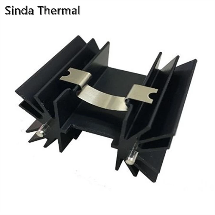 Aluminum electronics heat sinks
