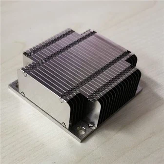 Aluminum Zipper Fin Heat Sink