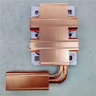 Copper Zipper Fin Heat Sink