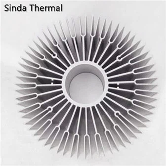 Round Heat Sink Extrusion