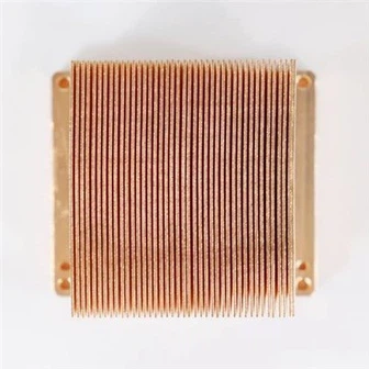 Skived Fin Copper Heat Sink