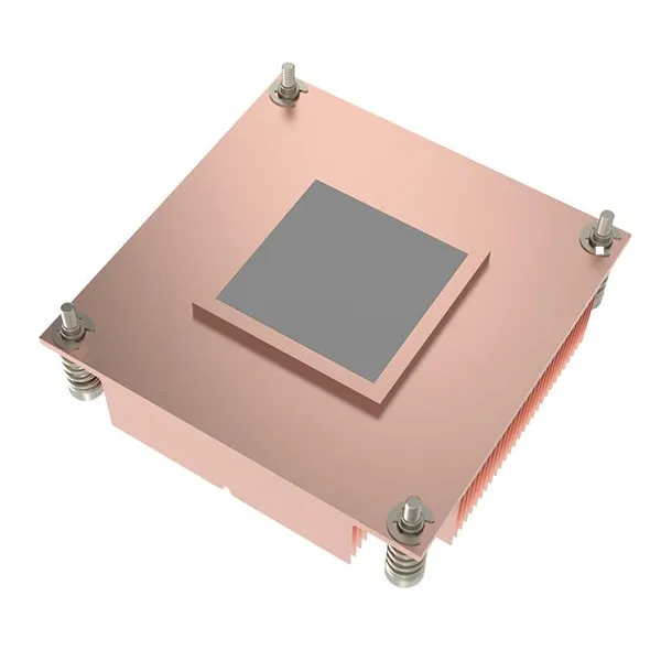 1U Server LGA1700 Copper Skived Fin CPU Heat Sink