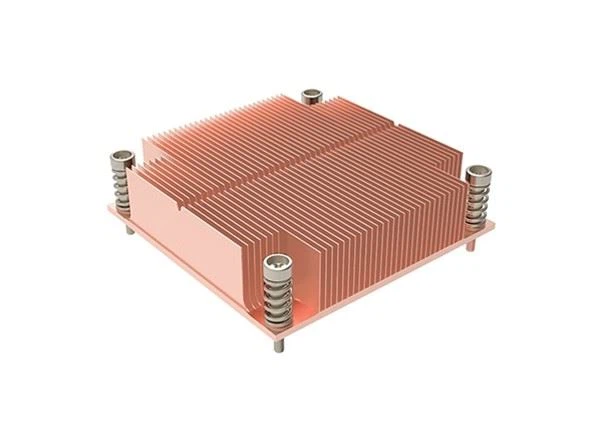 1U Server LGA1700 Copper Skived Fin CPU Heat Sink