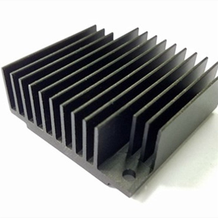 Black Anodized Aluminum Extruded Radiator