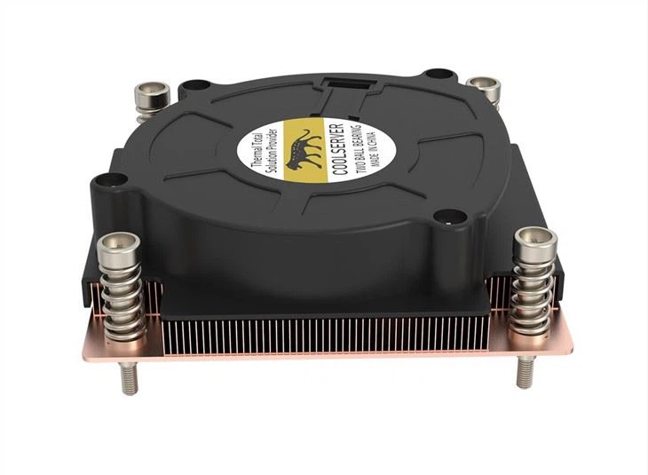Copper Fin Vapor Chamber Heat Sink With Fan CPU Cooler For LGA1700