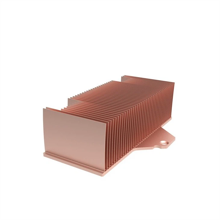 Copper Skived Fin CPU Radiator
