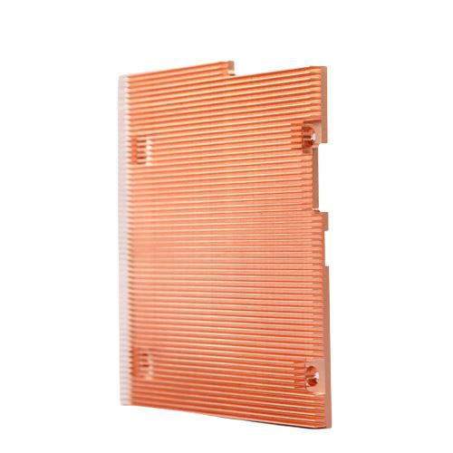 Copper Skiving Fin Electronic Heat Sink With High Aspect Ratio