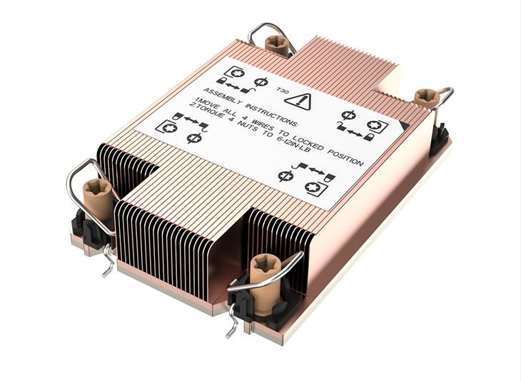 China Customized Copper Zipper Fin Vapor Chamber 1u Server Heat Sink ...
