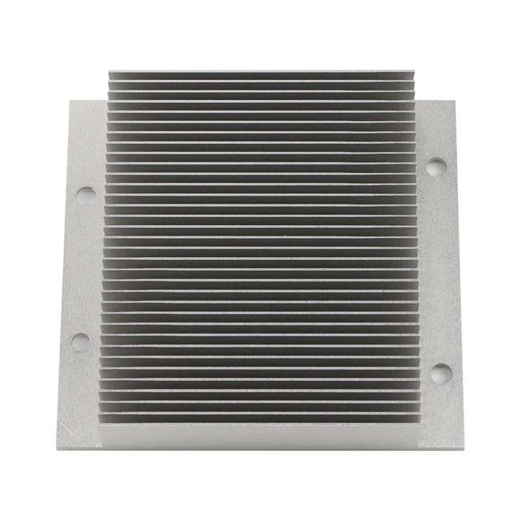 Large Aluminum CNC Machining Radiator Extrusion