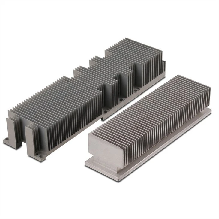 Large Aluminum Skived Fin Radiator For LED