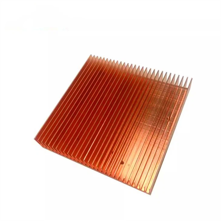 Small Copper Skived Fin Radiator