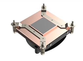 1U Server LGA1700 Copper Skived Fin CPU Heatsink