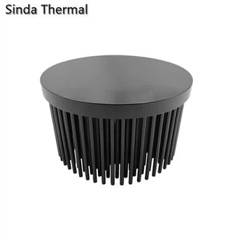 Aluminum Cold Forging Cylindrical Heat Sink
