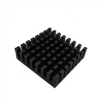Aluminum Extruded Pin Fin Radiator