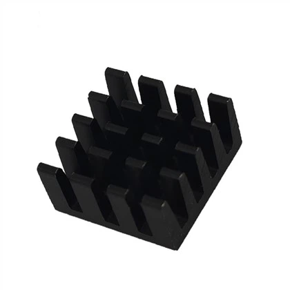 Aluminum Heat Sink Extrusion With Black Anodizing