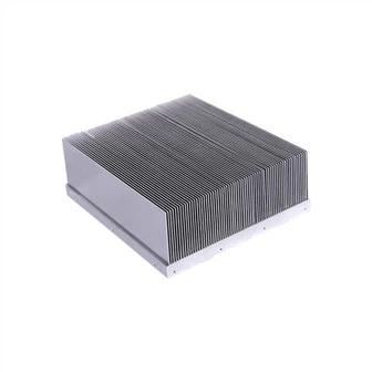 Aluminum Skived Fin Heat Sink For UPS Or IGBT