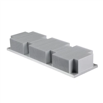 Aluminum Skived Fin Heatsink For Inverters