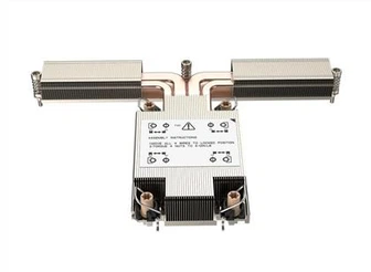 Aluminum Zipper Fin Copper Plate 1U Server EAVC CPU Heat Sink For LGA4677