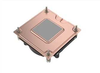 Copper Fin Vapor Chamber Heat Sink With Fan CPU Cooler For LGA1700