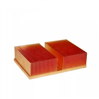 High Density Copper Skived Fin Heat Sink