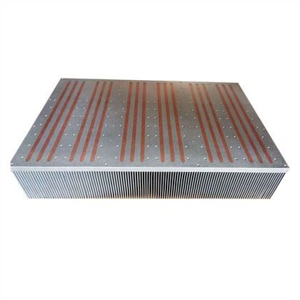 Power Inverter Skived Fin Heat Pipe Heat Sink