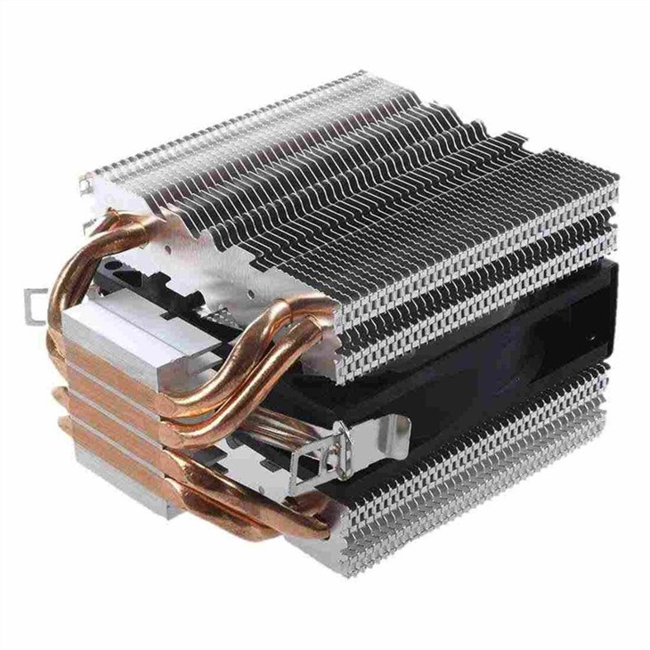 Aluminum Fin Heat Pipe CPU Heat Sink