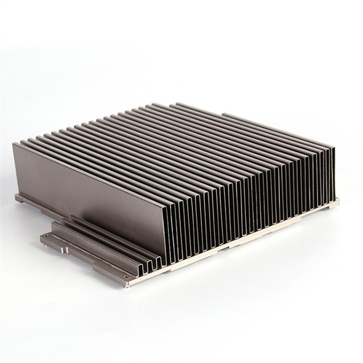 Aluminum Folded Fin Heat Sink For Electronics