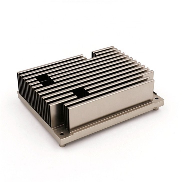 Aluminum Folded Fin Heat Sink For Electronics
