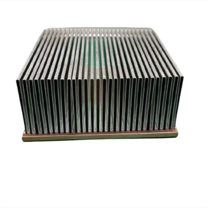 Aluminum Folded Fin Heat Sink For Electronics