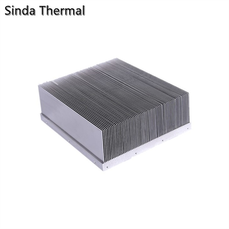 Aluminum Skiving Fin IGBT Heat Sink