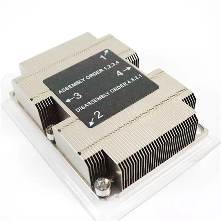 Aluminum Zipper Fin Heatsink For Electronics