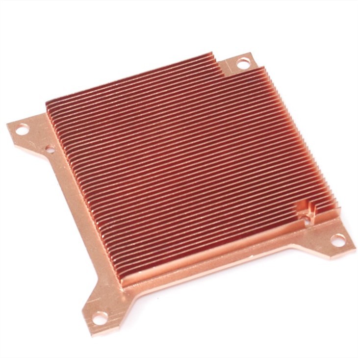 Copper Skiving Fin Heat Sink For PCH