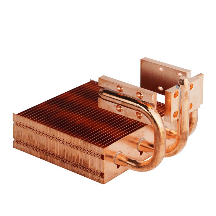 Copper Zipper Fin Heat Sinks