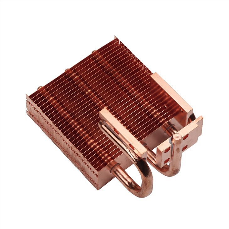 Copper Zipper Fin Heat Sinks