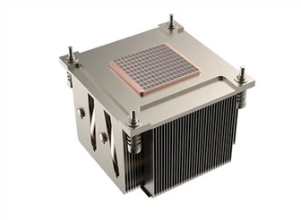 Aluminum Fin Copper Plate Heat Pipe Radiator