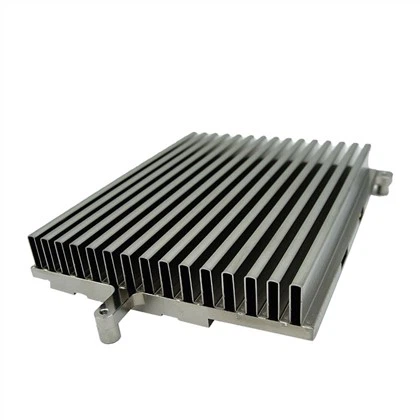Aluminum Folded Fin Heat Sink For Electronics