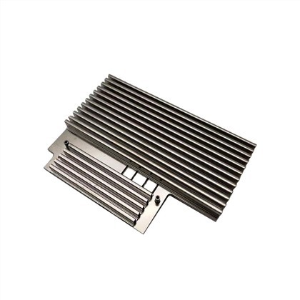 Aluminum Folded Fin PCB Heat Sink With Heat Pipes