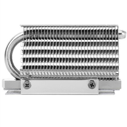 Aluminum Zipper Fin Heat Pipe Radiator