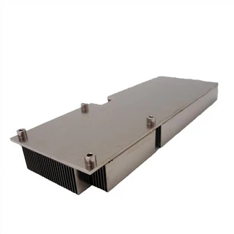 Aluminum Zipper Fin PCH Heat Sink With Heat Pipes